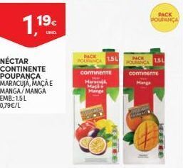 Continente Bom dia Néctar continente promoção