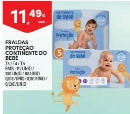 Continente Bom dia Fraldas continente promoção
