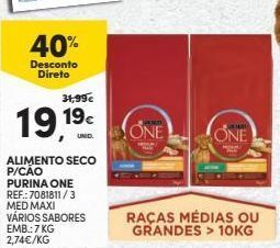 Continente Bom dia Ração para cães purina promoção