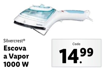 Lidl Silvercrest Escova a Vapor 1000W promoção