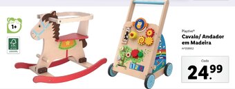 Lidl Playtive Cavalo/Anda em Madeira promoção