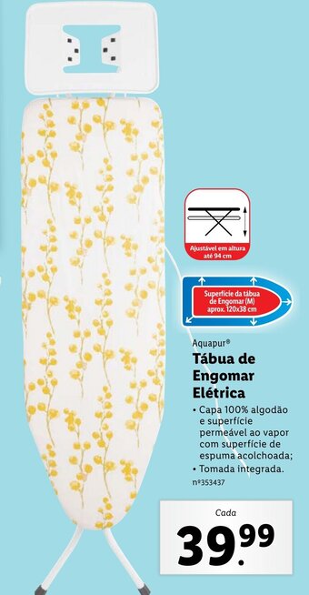 Aquapur Tábua de Engomar Elétrica