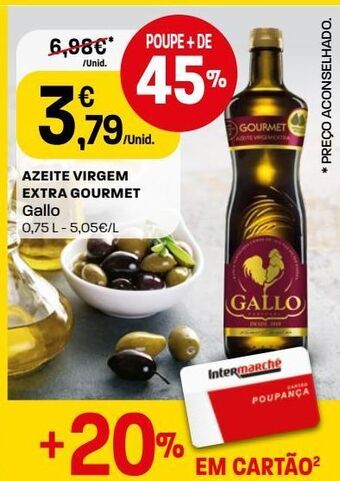 Intermarché Azeite virgem gallo promoção