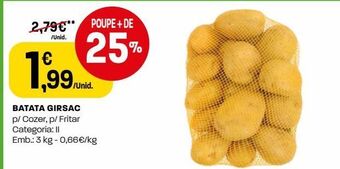Intermarché Batatas promoção