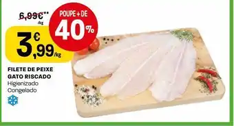 Intermarché Filé de peixe promoção