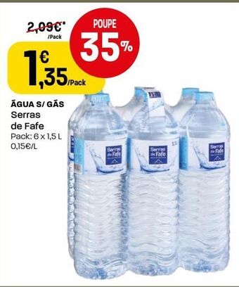 Intermarché Água promoção