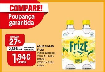 Intermarché Água com gás frize promoção