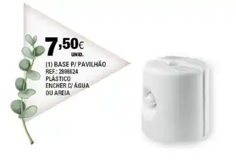 Continente Base P/ Pavilhão promoção