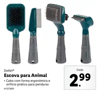 Lidl Zoofari Escova para Animal promoção