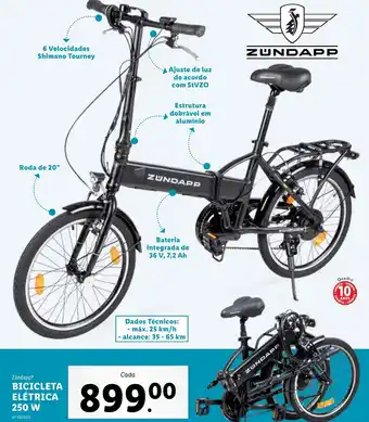 Zündapp Bicicleta Elétrica 250W