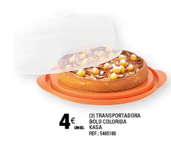 Continente Transportadora Bolo Colorido Kasa promoção