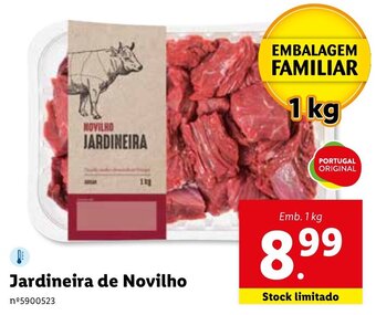 Lidl Jardineira de Novilho 1kg promoção