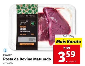 Lidl Inisvale Posta de Bovino Maturado 300g promoção