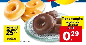 Lidl Argolas com Cobertura promoção
