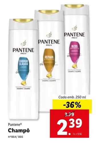 Pantene Champô 250ml