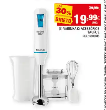 Continente Varinha c/ Acessórios Taurus promoção
