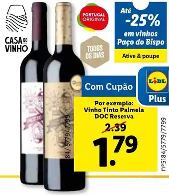 Paço do Bispo Vinho Tinto Palmela DOC Reserva
