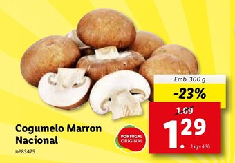 Lidl Cogumelo Marron Nacional 300g promoção
