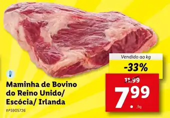 Lidl Maminha de Bovino do Reino Unido/Escócia/Irlandia promoção