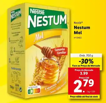 Lidl Nestlé Nestum Mel 700g promoção