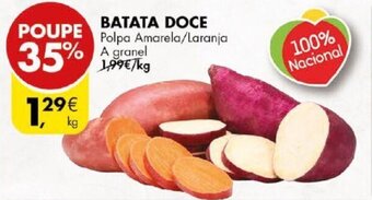 Pingo Doce Batata Doce promoção