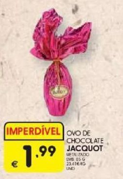 Meu Super Ovo de chocolate jacquot promoção