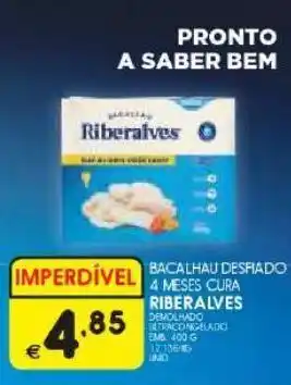 Meu Super Bacalhau desfiado riberalves promoção