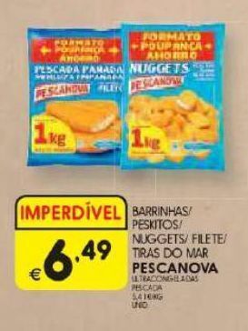 Meu Super Nuggets pescanova promoção