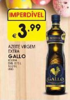 Meu Super Azeite extravirgem gallo promoção