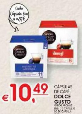 Meu Super Cápsulas de café dolce gusto promoção