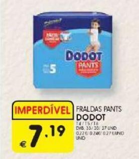 Meu Super Fraldas dodot promoção
