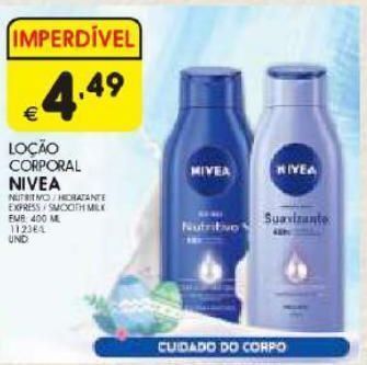 Meu Super Loção hidratante nivea promoção