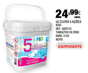Cloro 5 Ações H20 5kg