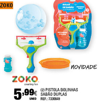 Pistola Bolinhas Sabão Duplas