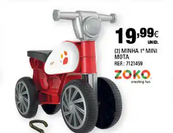 Continente Minha 1ª Mini Mota promoção