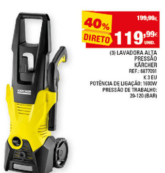Continente Lavadora Alta Pressão Kärcher promoção