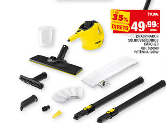 Aspirador Sólidos & Líquidos Kärcher 1200W