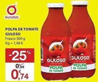 E.Leclerc Molho de tomate guloso promoção