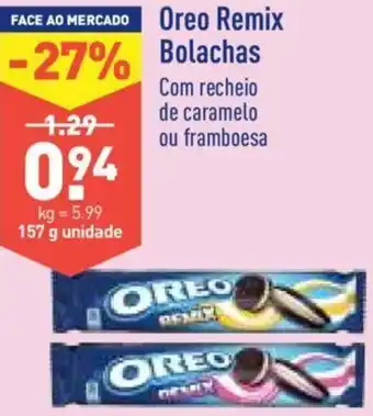 ALDI Oreo Remix Bolachas 157g promoção