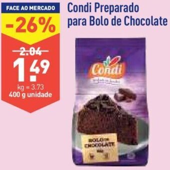 ALDI Condi Preparado para Bolo de Chocolate 400g promoção