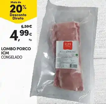 Continente Lombo Porco ICM promoção