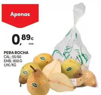 Continente Pera Rocha 800g promoção