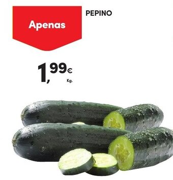 Continente Pepino promoção