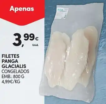 Continente Filetes Panga Glacialis 800g promoção