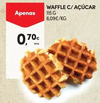 Continente Waffle c/Açúcar 115g promoção