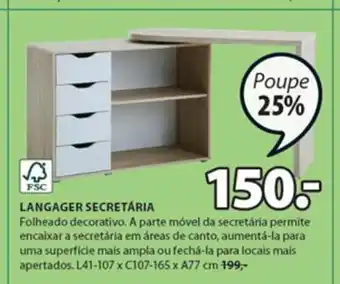 JYSK Langager Secretaria promoção