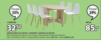 JYSK Nederby Cadeira De Jantar promoção