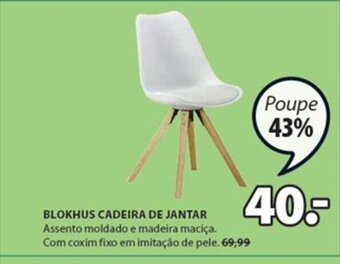 Blokhus Cadeira De Jantar