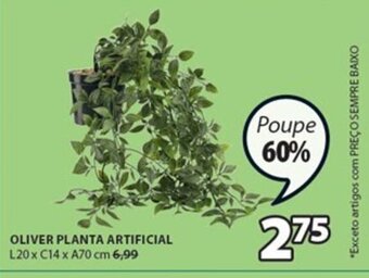 JYSK Oliver Planta Artificial promoção