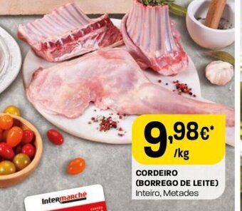 Intermarché Cordeiro (Borrego de Leite) Inteiro, Metades promoção